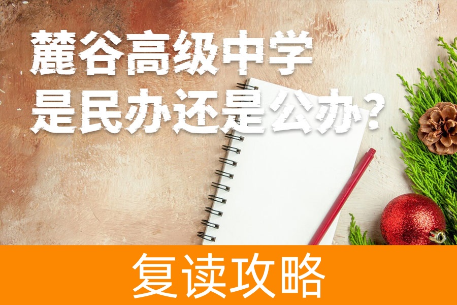 麓谷高级中学是民办还是公办?一文揭秘学校性质